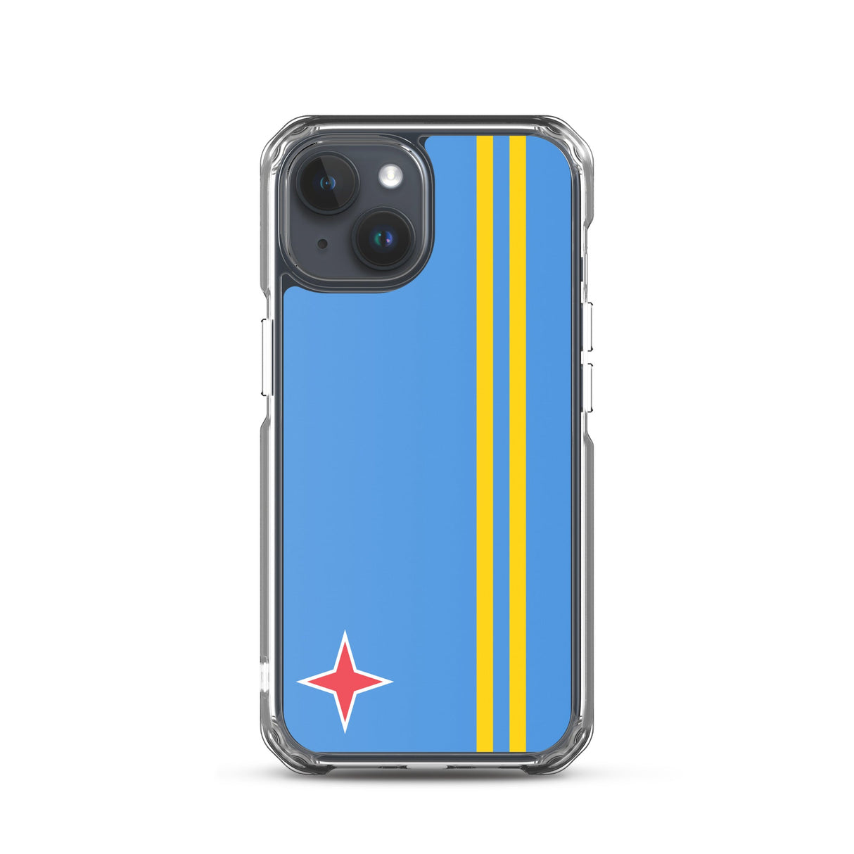 Coque de télephone drapeau aruba - pixelforma