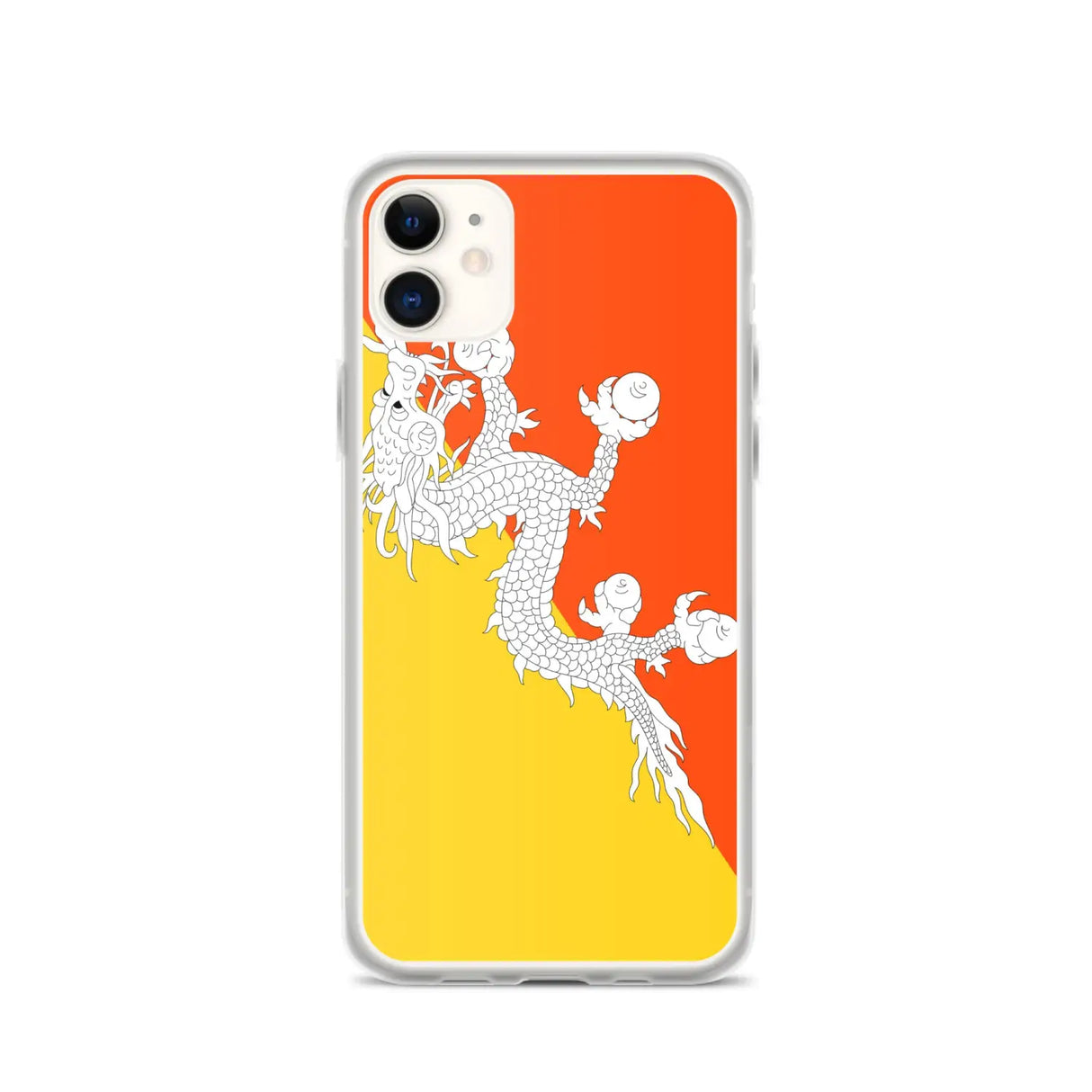Coque de télephone drapeau bhoutan - pixelforma