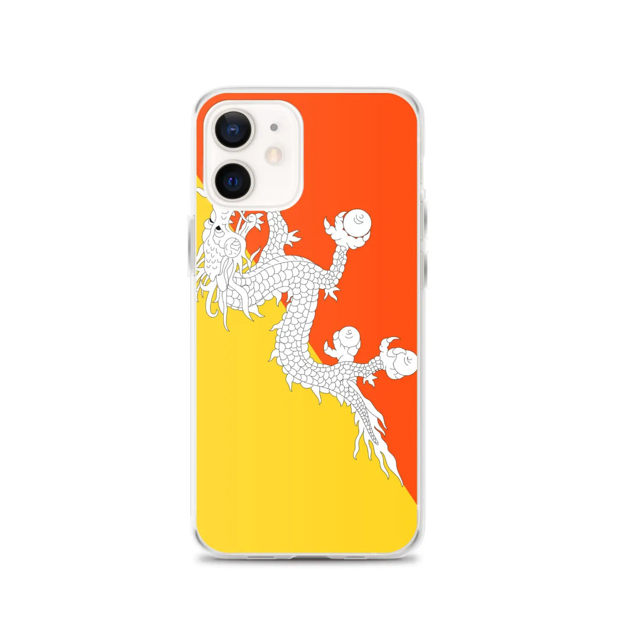 Coque de télephone drapeau bhoutan - pixelforma
