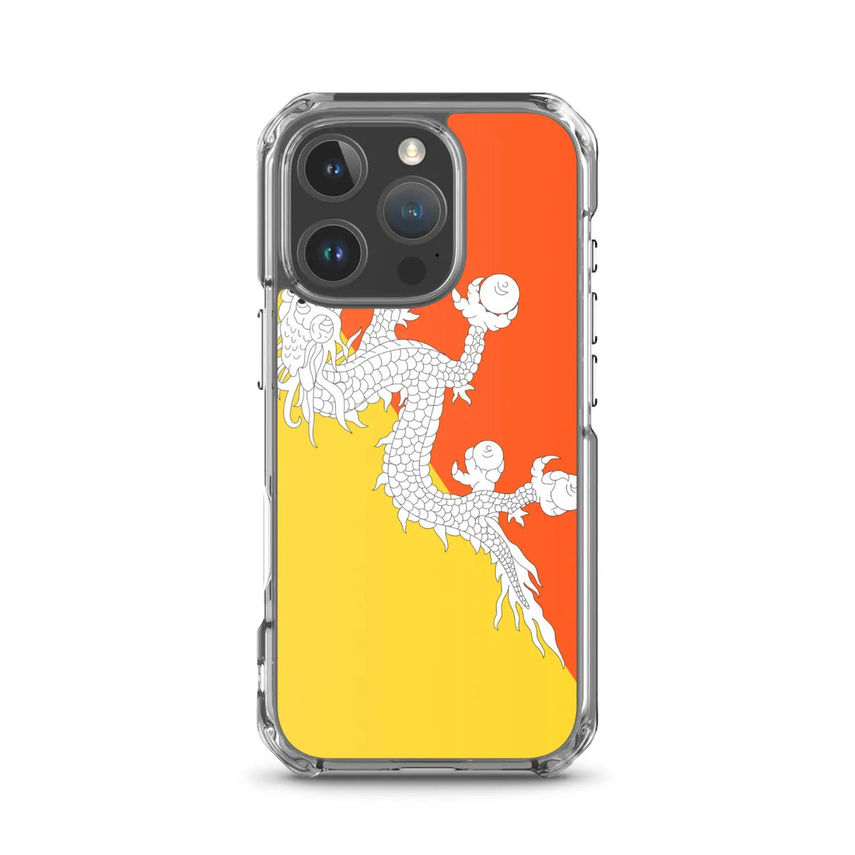 Coque de télephone drapeau bhoutan - pixelforma