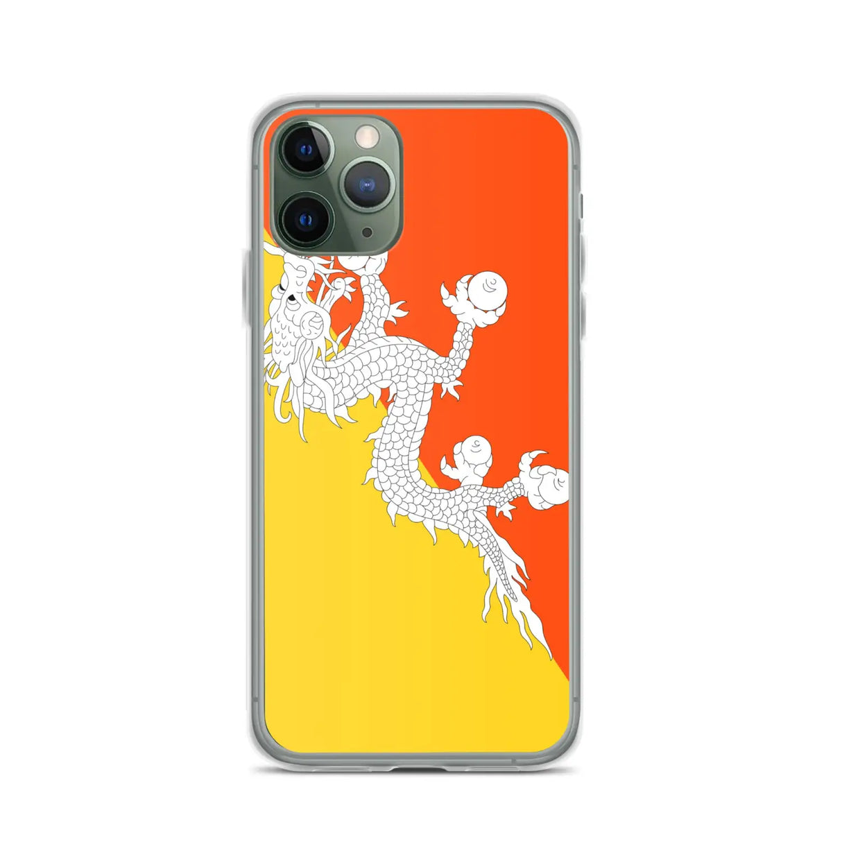 Coque de télephone drapeau bhoutan - pixelforma