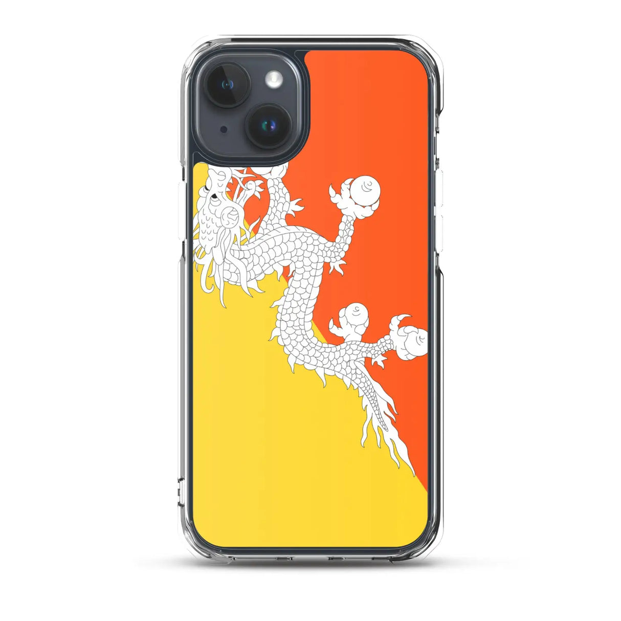 Coque de télephone drapeau bhoutan - pixelforma