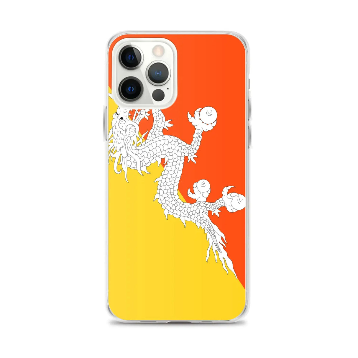 Coque de télephone drapeau bhoutan - pixelforma