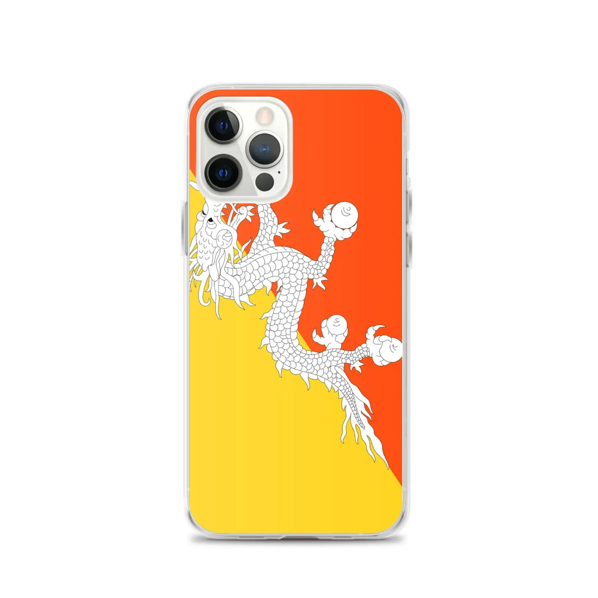 Coque de télephone drapeau bhoutan - pixelforma