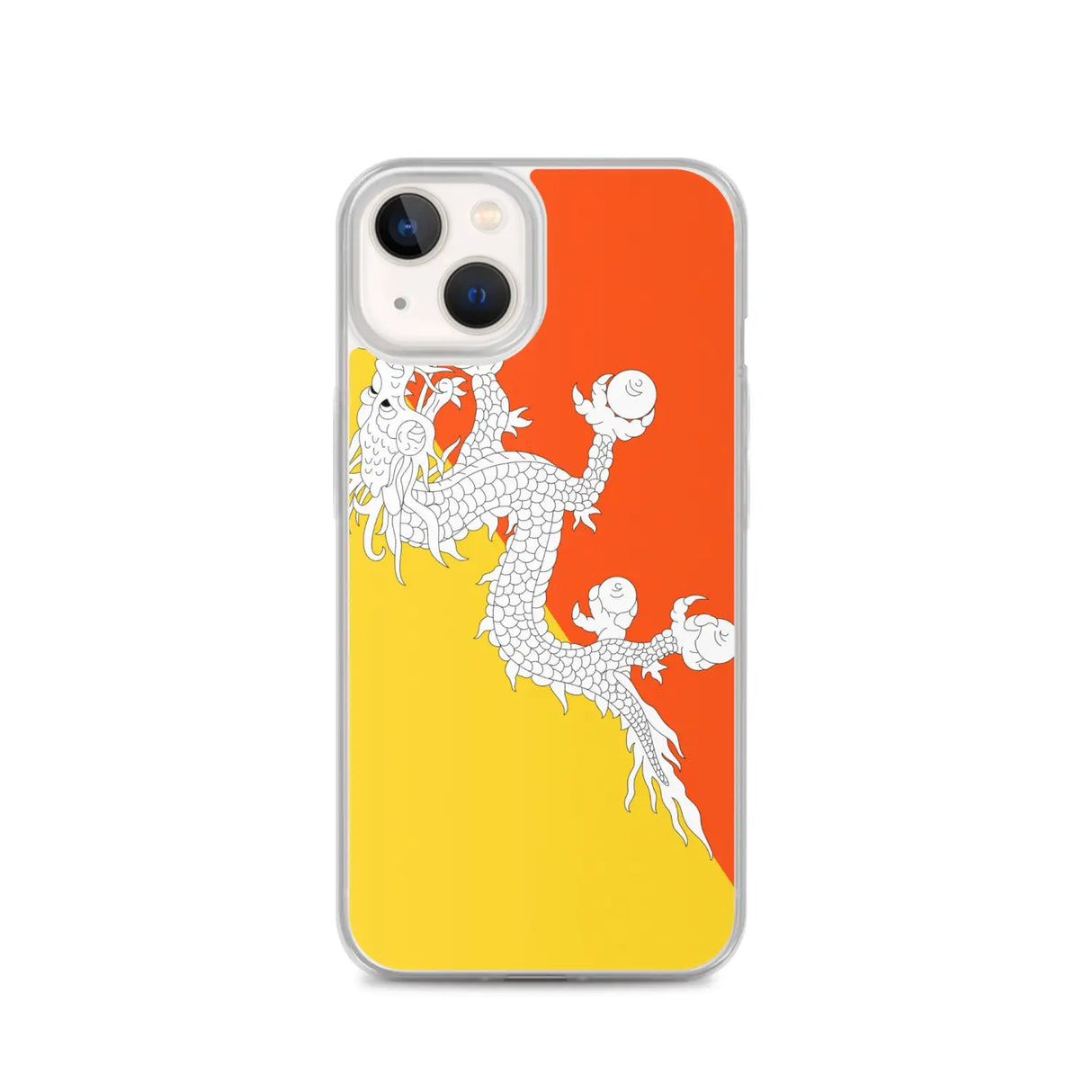 Coque de télephone drapeau bhoutan - pixelforma