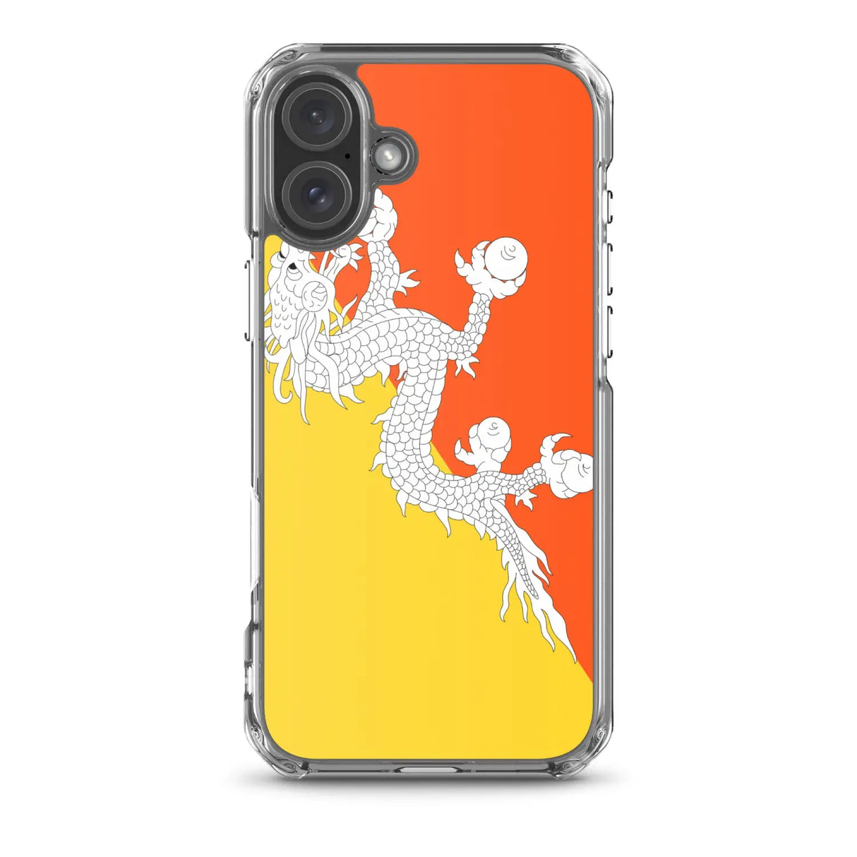 Coque de télephone drapeau bhoutan - pixelforma