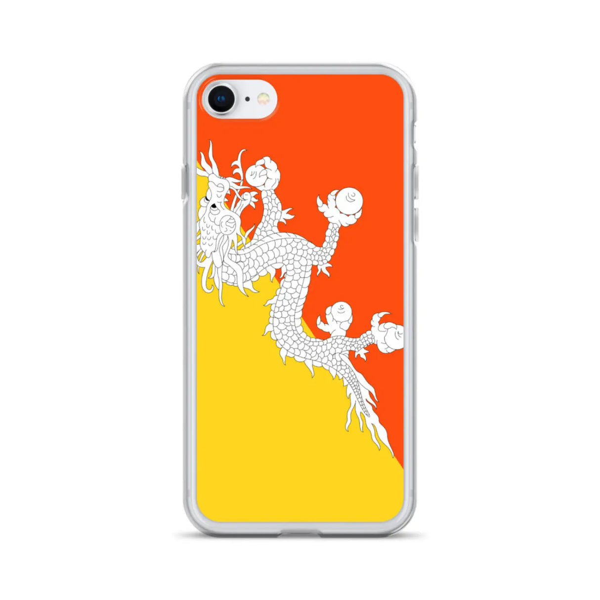 Coque de télephone drapeau bhoutan - pixelforma