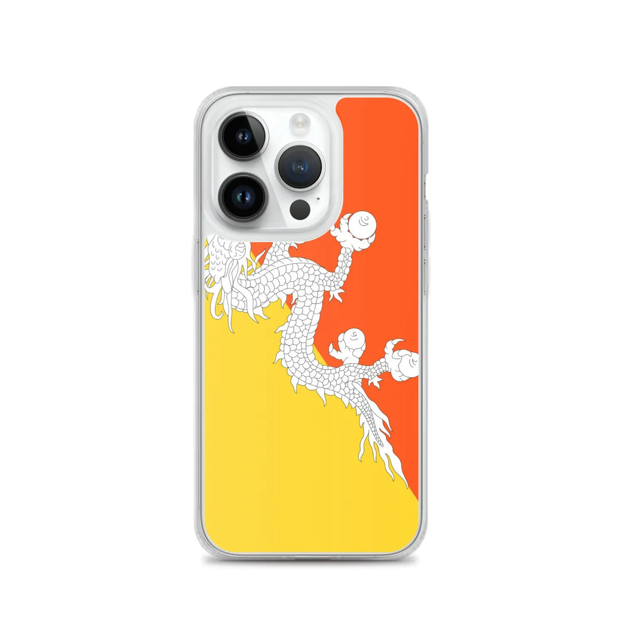 Coque de télephone drapeau bhoutan - pixelforma