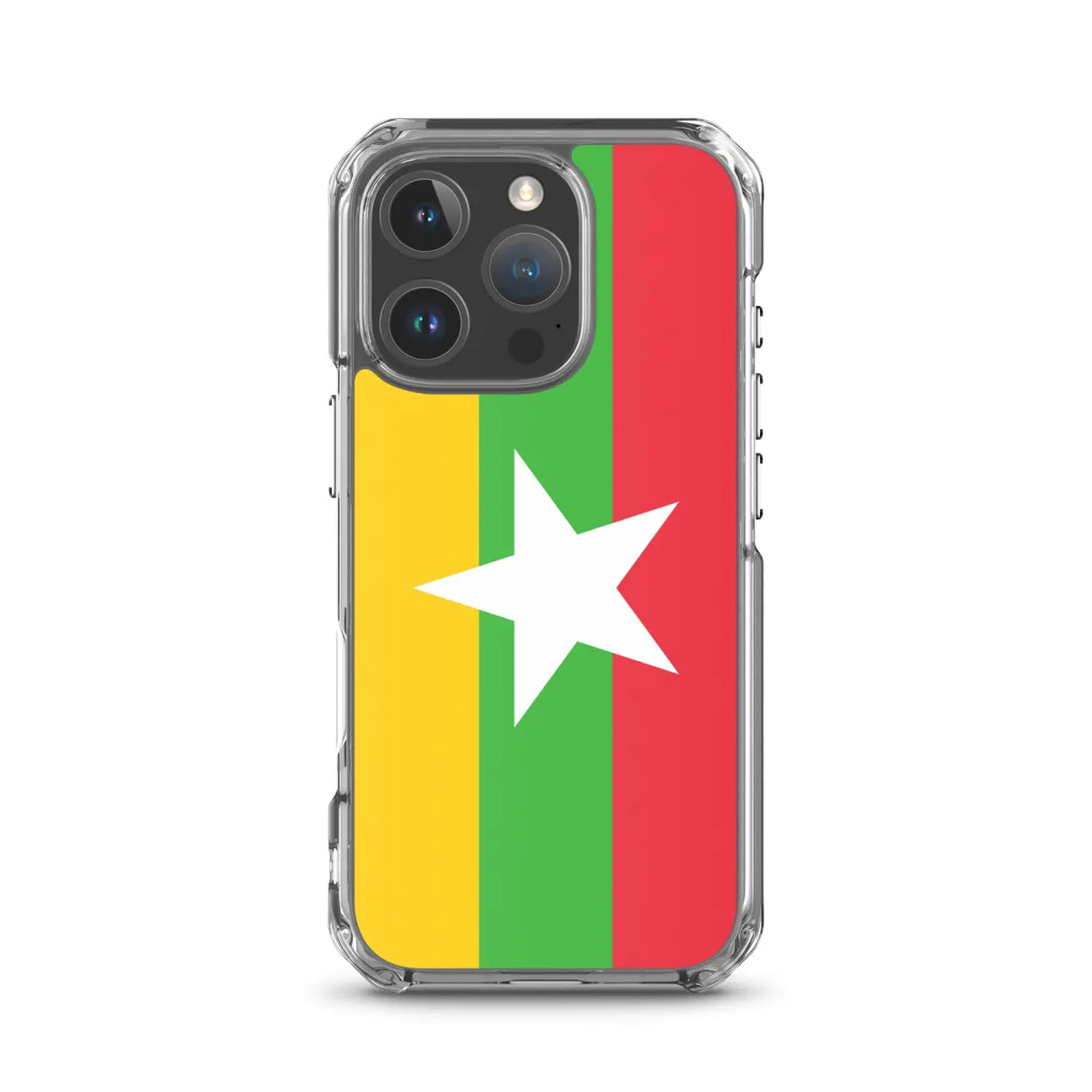 Coque de télephone drapeau birmanie - pixelforma