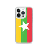 Coque de télephone drapeau birmanie - pixelforma