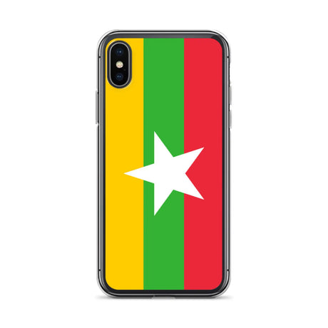 Coque de télephone drapeau birmanie - pixelforma