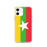 Coque de télephone drapeau birmanie - pixelforma