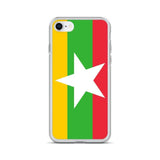 Coque de télephone drapeau birmanie - pixelforma
