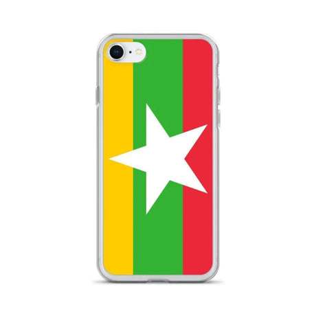 Coque de télephone drapeau birmanie - pixelforma