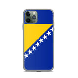 Coque de télephone drapeau bosnie-herzégovine - pixelforma