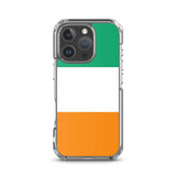 Coque de télephone drapeau côte d’ivoire - pixelforma