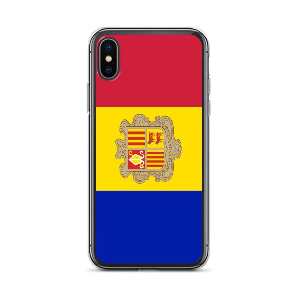 Coque de Télephone Drapeau d'Andorre - Pixelforma