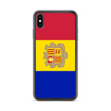 Coque de Télephone Drapeau d'Andorre - Pixelforma