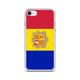 Coque de Télephone Drapeau d'Andorre - Pixelforma 