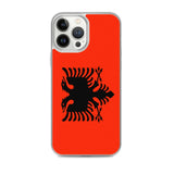 Coque de Télephone Drapeau de l'Albanie - Pixelforma