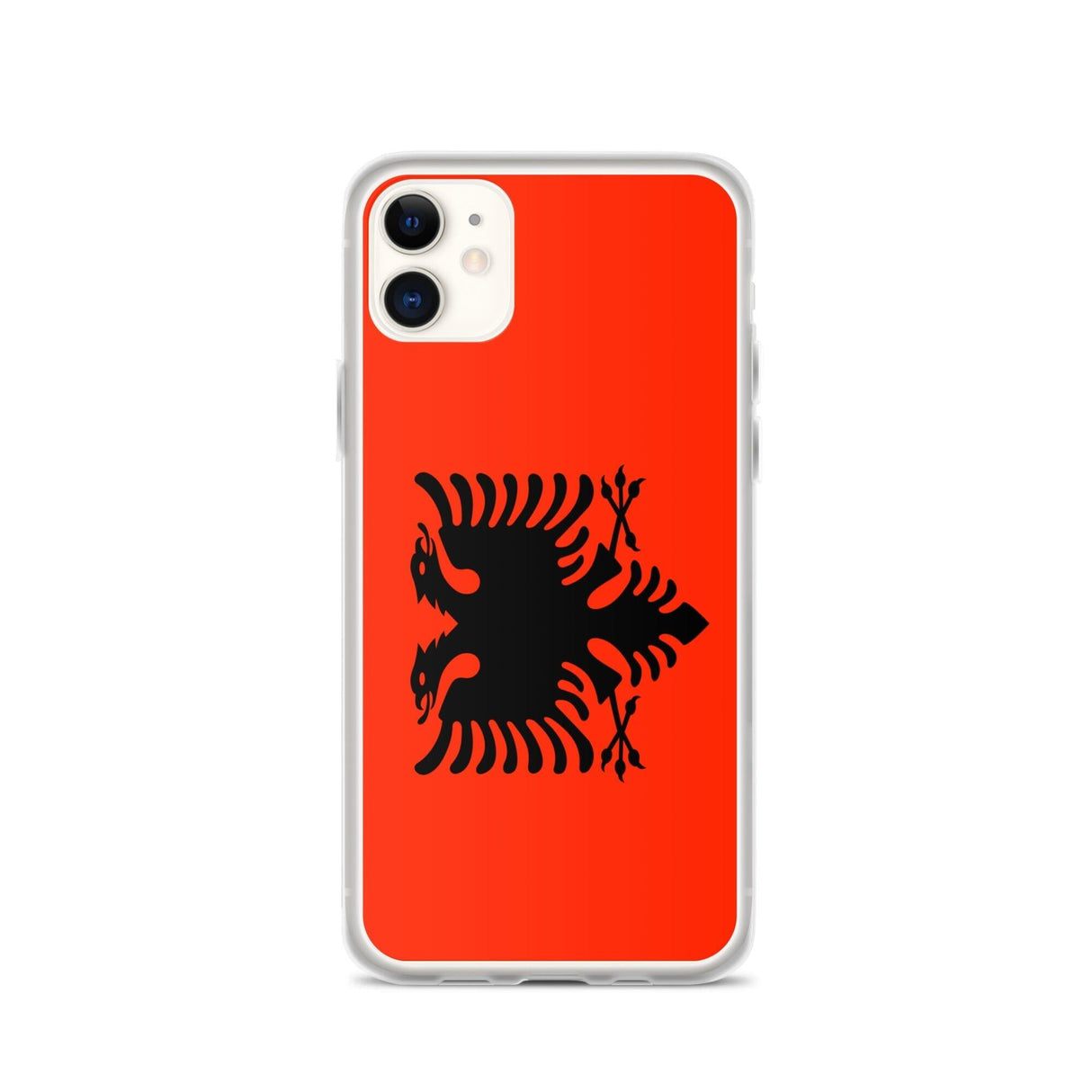 Coque de Télephone Drapeau de l'Albanie - Pixelforma