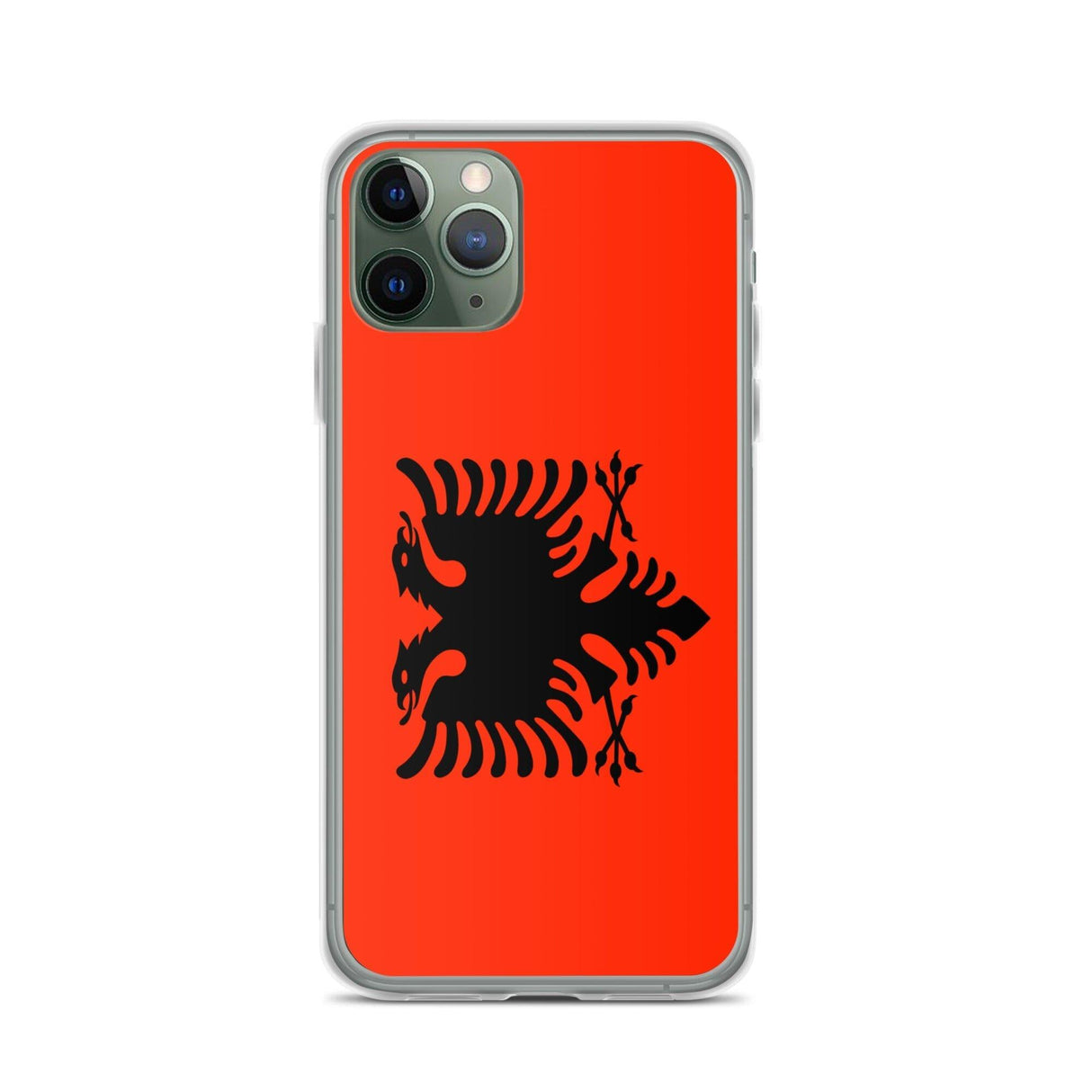 Coque de Télephone Drapeau de l'Albanie - Pixelforma