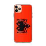 Coque de Télephone Drapeau de l'Albanie - Pixelforma