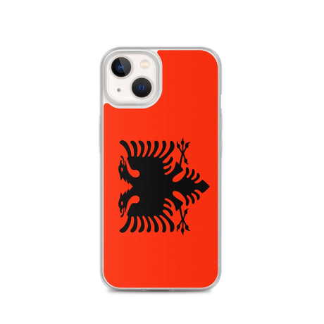 Coque de Télephone Drapeau de l'Albanie - Pixelforma