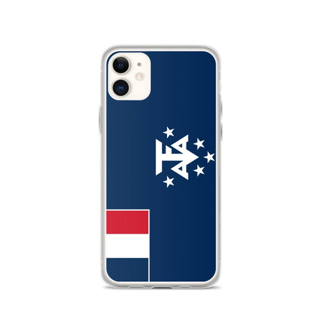 Coque de Télephone Drapeau de l'Antarctique française officiel - Pixelforma