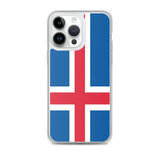 Coque de Télephone Drapeau de l'Islande - Pixelforma