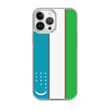 Coque de Télephone Drapeau de l'Ouzbékistan - Pixelforma