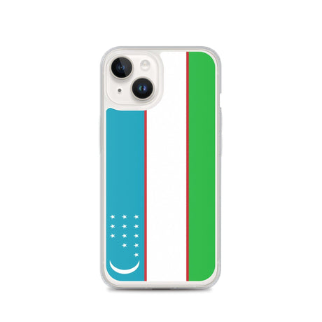 Coque de Télephone Drapeau de l'Ouzbékistan - Pixelforma