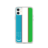 Coque de Télephone Drapeau de l'Ouzbékistan - Pixelforma