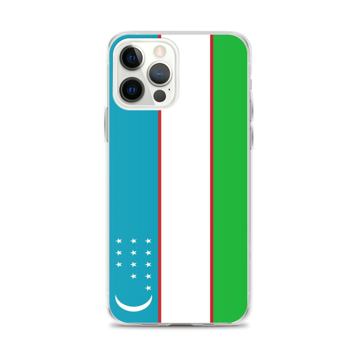 Coque de Télephone Drapeau de l'Ouzbékistan - Pixelforma