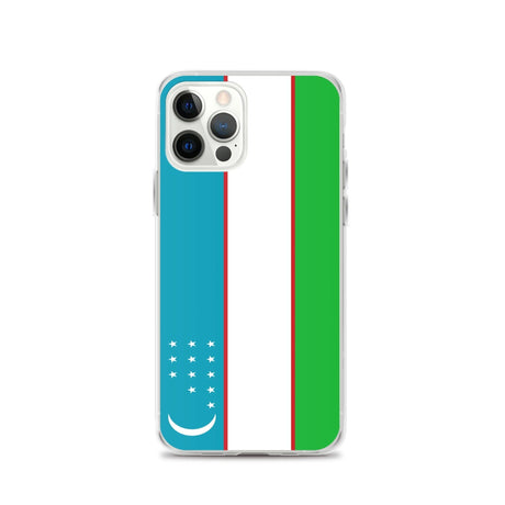 Coque de Télephone Drapeau de l'Ouzbékistan - Pixelforma