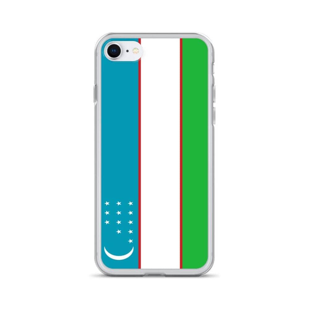 Coque de Télephone Drapeau de l'Ouzbékistan - Pixelforma