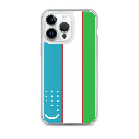 Coque de Télephone Drapeau de l'Ouzbékistan - Pixelforma