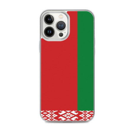 Coque de Télephone Drapeau de la Biélorussie - Pixelforma