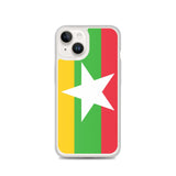 Coque de Télephone Drapeau de la Birmanie - Pixelforma