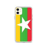 Coque de Télephone Drapeau de la Birmanie - Pixelforma