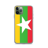 Coque de Télephone Drapeau de la Birmanie - Pixelforma