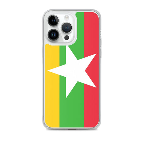 Coque de Télephone Drapeau de la Birmanie - Pixelforma