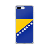 Coque de Télephone Drapeau de la Bosnie-Herzégovine - Pixelforma