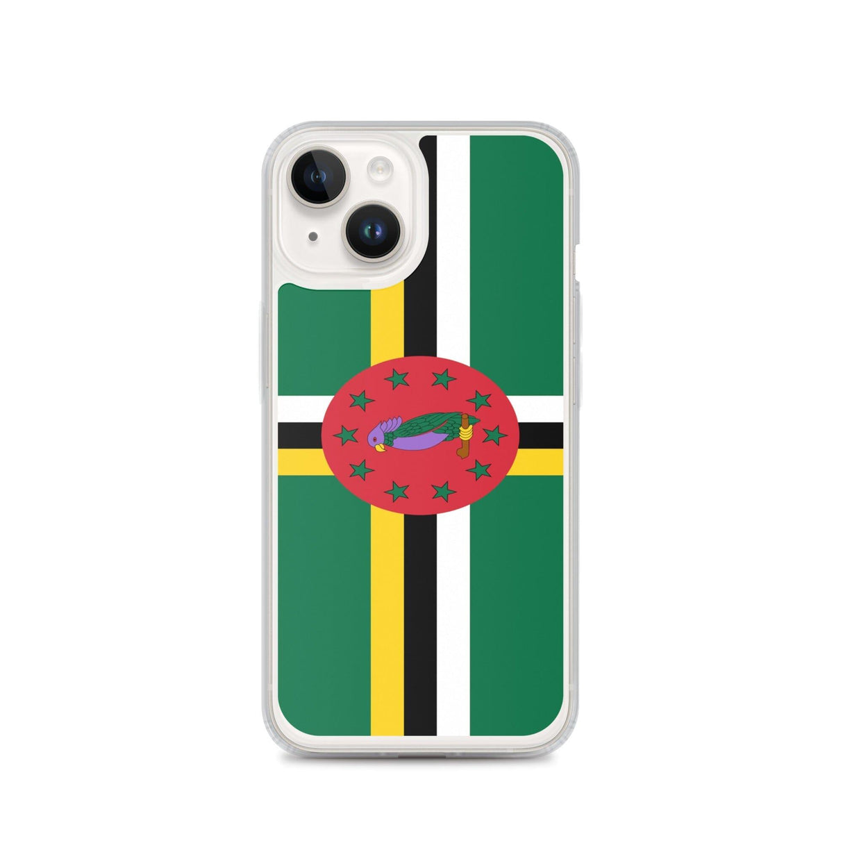 Coque de Télephone Drapeau de la Dominique - Pixelforma