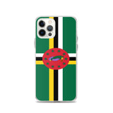 Coque de Télephone Drapeau de la Dominique - Pixelforma