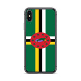 Coque de Télephone Drapeau de la Dominique - Pixelforma