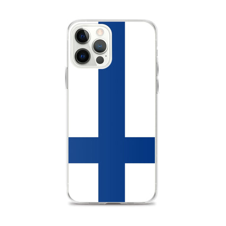 Coque de Télephone Drapeau de la Finlande - Pixelforma