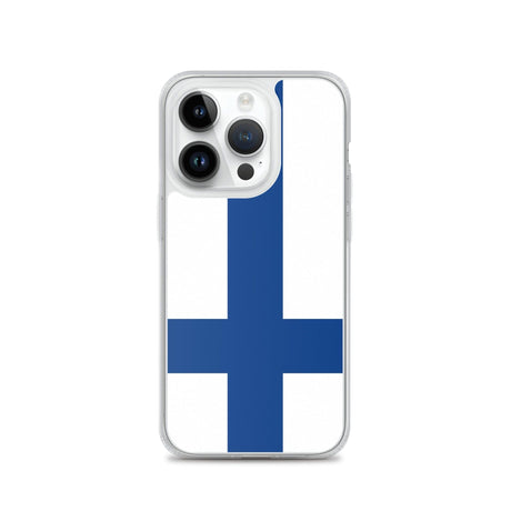 Coque de Télephone Drapeau de la Finlande - Pixelforma