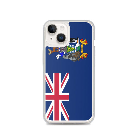 Coque de Télephone Drapeau de la Géorgie du Sud-et-les Îles Sandwich du Sud - Pixelforma