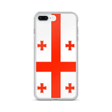 Coque de Télephone Drapeau de la Géorgie - Pixelforma